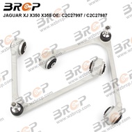 BRCP Pair Front Upper Suspension Control Arm For Jaguar XJ X350 X358 C2C27997 C2C27987 C2C26081 C2C2