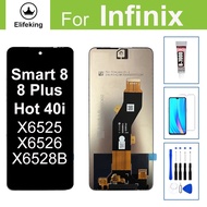 Top Quality LCD For Infinix Smart 8 Plus Hot 40i Tecno Spark Go 2024 20 20C Itel P55+ P663LN Display