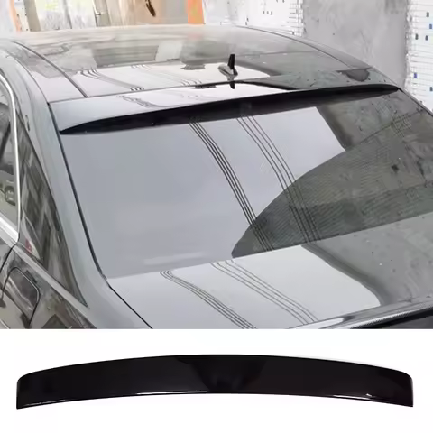 Rear Wing for Benz W212 E-class Roof Spoiler E260 E300 Glossy Black Accessories