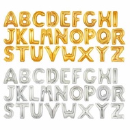 ACC Foil Balloons gold & silver Letters 40cm Unit Price Foil Balloon Letter Balloon Alphabet Balloon