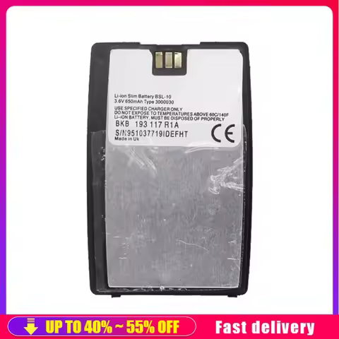 Mobile Phone Batteries BSL10 BSL-10 650mAh For Sony Ericsson T28 T28S T28SC T29 T39 T520 T320 R520 R