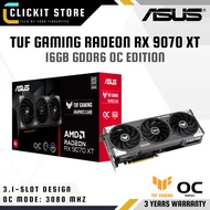 ASUS TUF Gaming Radeon™ RX 9070 XT 16GB GDDR6 OC Edition Kad GPU Graphics | TUF-RX9070XT-O16G-GM