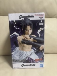 figure 火影忍者 佐助 長闊盒 Banpresto Grandista Uchiha Sasuke Figure