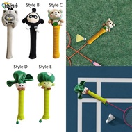 [Szlinyou1] Badminton Racket Grip Protector Doll Shock Absorbing Non-Slip Tennis Grip Racket Grip Protective Cover