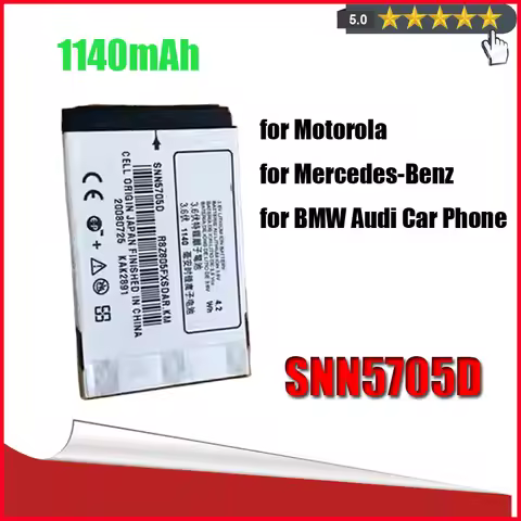 New ZRTZ Battery for VeriFone Bpk087-ZRTZ New 1140mAh SNN5705B SNN5705C SNN5705D Battery for Motorol