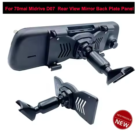 for 70mai Midrive D07 Rear View Mirror Back Plate Panel + Interior Mirror Bracket for xiaomi 70mai M