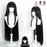 Sakamoto Daily Big Buddha cos Wig ORDER Member Simulation Scalp Long Exude Black