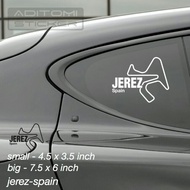 Track #15 Jerez Spain Circuit sticker