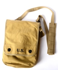 กระเป๋าสะพาย กระเป๋าเเผนที่ ทหารอเมริกา สงครามโลก US Mapcase Bag ร้าน BKK Militaria