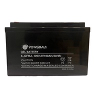 100Ah 12V SLA AGM GEL Deep Cycle Battery for Solar / UPS Backup