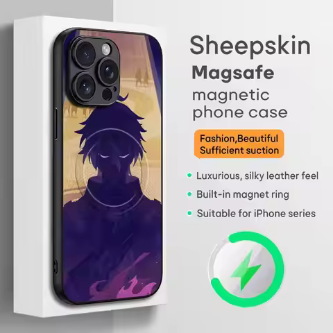 Flins Genshin Impact Game Phone Case For iPhone 17 16 15 14 13 12 11 Plus Pro Max High-end Luxury Ma