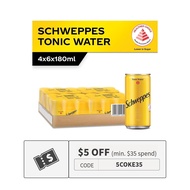 Schweppes Tonic Water Mini Cans (24 x 180ML) - Case