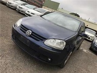 【全額貸】二手車 中古車 2008年 GOLF TDI 1.9 藍色