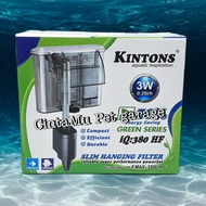 Kintons aquarium hang on filter iq380 hf iq580 hf akuarium filter XHAD XHBBE