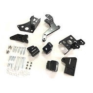 HASPORT® Civic EK  ( MT )  Swap engine K20Z /  K20A engine mount  kits  BLACK K2 CHASSIS