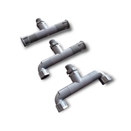 2-Way Branch Water Tap Connection Connector with Pvc Inner Thread