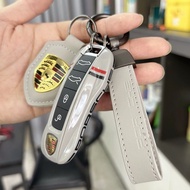 porsche Key Case Cayenne Macan 718 911 panamera Boxster