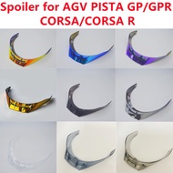 ◊Casco Moto Spoiler for AGV Pista GP, Pista GPR, CORSA,CORSA R Helmet Tail Spoiler Capacete Para Mot