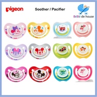 Pigeon Puting Normal / Mickey &amp; Minnie Series Calming Soother Pacifier - 1 Pcs