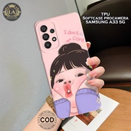 HP Latest Samsung A33 5G Case - Ugly Fashion Case - Samsung A33 5G Softcase - Pro Camera Case - Late