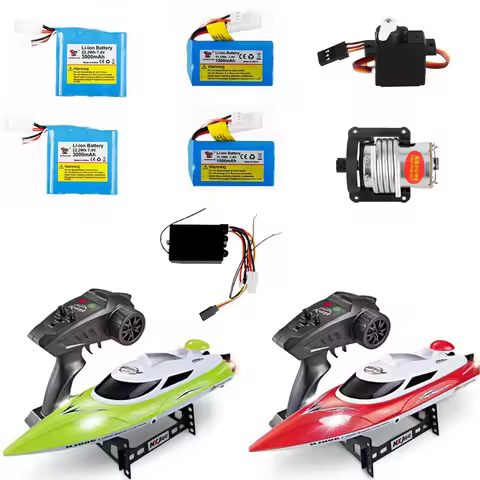 HJ806 HJ-806 High Speed RC Speedboat Spare Parts 1500MAH 3000Mah Battery motor Boat Cover HJ806 RC B