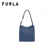 FURLA กระเป๋าสะพายผู้หญิง รุ่น NUVOLA MINI BUCKET BAG 20 สี DENIM