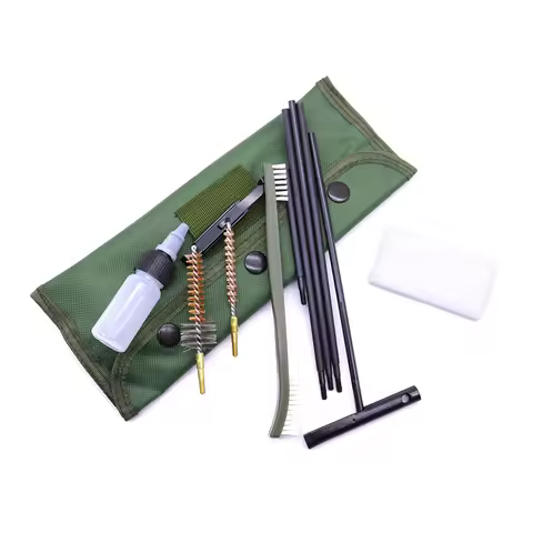 10PCS/Pack AR15 M16 M4 Gun Brushes Cleaning Kit Airsoft Pistol Cleanner 5.56mm .223 22LR .22 Tactica