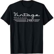 Vintage 40th Birthday Decorations Vintage 1985 40 Years Old T-Shirt