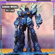 New DABAN PG 1/60 Reprint Rx-02 Unicorn 02 Banshee Assembly Model Plastic Skeleton Anime Action Figu