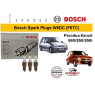 Bosch Spark Plug Perodua Kancil 660/ 850/ 850i Spark Plug W8DC (F6TC) Bosch Palam Pencucuh (1set=3pc