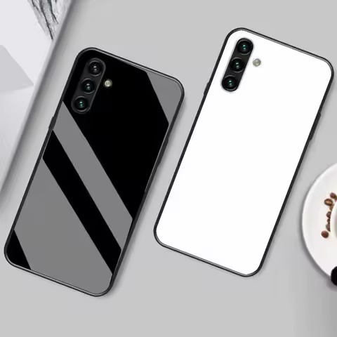 Tempered Glass Phone Case For Samsung A34 A14 A54 5G Cover For Galaxy A13 A137F A24 M54 A8 Plus Hard