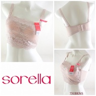 SORELLA Women's Bra/Underwear Brocade Cup 1/2 Half Cup Thin Foam Wire 731S