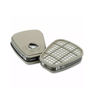 3M 6001 Organic Vapor Cartridge/ Ov Cartridge/ Painting Cartridge/ Black(1 Pair)