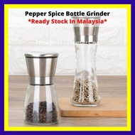Adjustable 304 Stainless Steel Abrader Grinder Pepper Salt Pepper Sugar Mill Grinder Spice Fine / Co