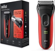 Braun 百靈300s 電動剃鬚刨 紅/黑 - 平行進口