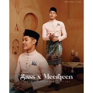 BAJU MELAYU PASTEL ORANGE C33 | PREMIUM FIT | ELRAH EXLUSIVE MAGNIFICENT 4.0 2023