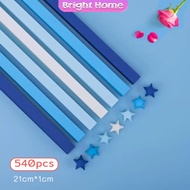 กระดาษพับดา DIY ดาวนําโชค กระดาษพับดาว Star origami