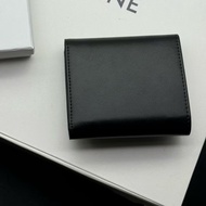 Men Women Same Style Tri-Fold Wallet Genuine Leather Number: 10D782CQ 10D783 10782 Size: w10.5 x 9 x