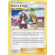 Guzma & Hala - 193/236 - Uncommon Sun & Moon: Cosmic Eclipse Singles