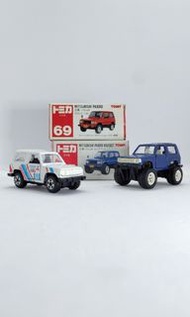 絕版罕有日本製造三菱Pajero Bigfoot Mitsubishi pajero Tomica 69 35 Tomy