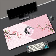 Large Pink Fish Mousepad For PC Big Computer Mats 1000x500mm Desk Mat HD Print Mousepads Keyboard Mat Non-slip Rubber