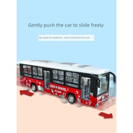High-speed rail toy train Fuxing number alloy model can open the door bus tour bus harmony high-spee