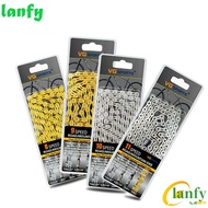 LANFY Bicycle Chains Hybrid Cycle Durable Half Hollow Chain 8/9/10 11 speed Mountain Bike Road Bike 