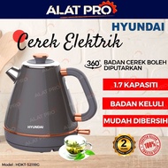 HYUNDAI  Electric Kettle 1.7Litre Stainless Steel Body HDKT-5211RG - Cerek Elektrik