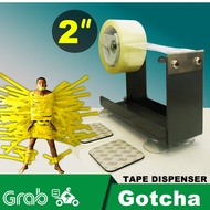 Gotcha 2" Desktop Tape Dispenser【 2 inch 2in 48mm / Heavy-duty metal frame to last a lifetime packin