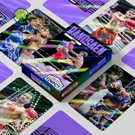 ZILUOLAN 92/124pcs/box Holographic Postcard Sticker, Muay Thai Boxing Bangsaen Fight Club Photocard 