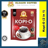 Kluang Kopi Cap Televisyen Kopi O 2in1 (20 individual sachets x 1 pack) Kopi-O Kluang Cap TV Coffee Powder