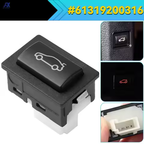 Tailgate Rear Trunk Lock Release Switch Button For BMW 1 2 3 4 5 6 7 Series E60 E70 E90 F01 F02 F10 