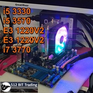 Intel 3rd gen combo i3 i5 i7 Xeon 1155 MATX motherboard(used)