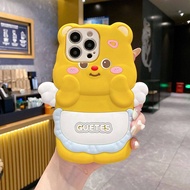 16E การ์ตูนสำหรับ iPhone 17 Air 15 16 14 13 12 Mini 11 Pro Max 6 6 6S 7 8 Plus X XS Max XR เคสโทรศัพ